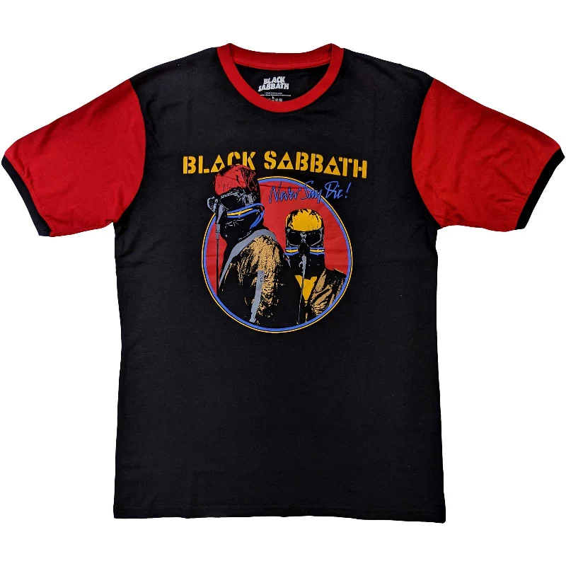 BLACK SABBATH Attractive T-Shirt, Never Say Die Handmade Hand-knitted Hand-woven