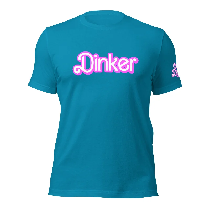 Dinker t-shirt Solid Print Embellished