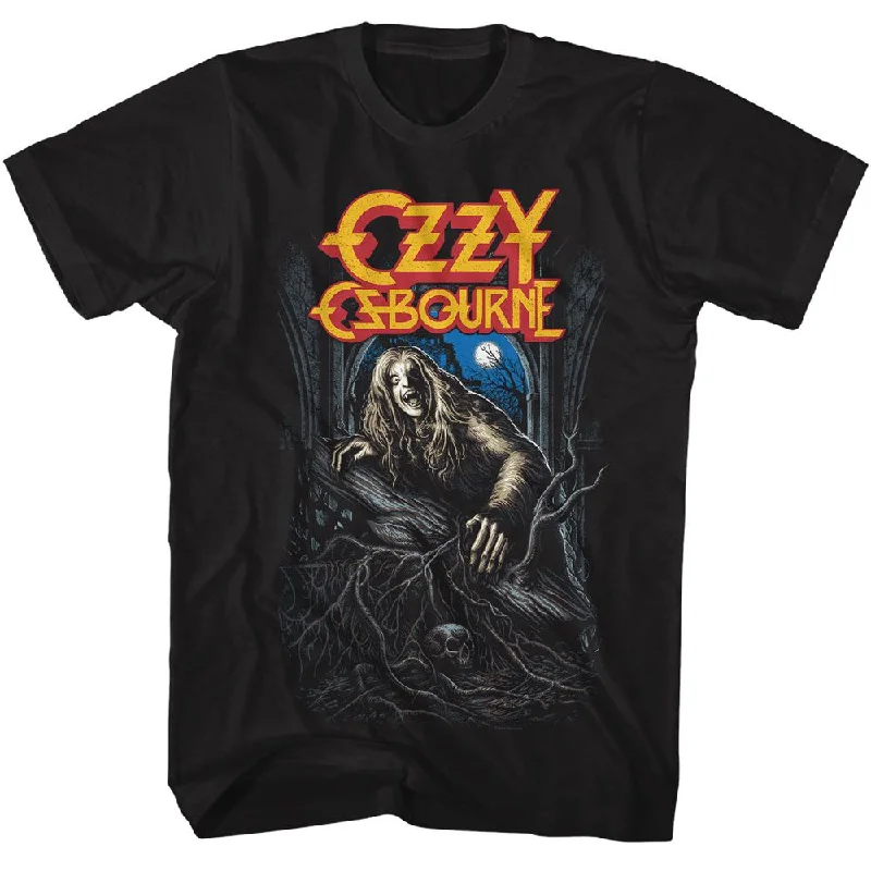 OZZY OSBOURNE Eye-Catching T-Shirt, Bark at the Moon Fashionable Trendy Casual