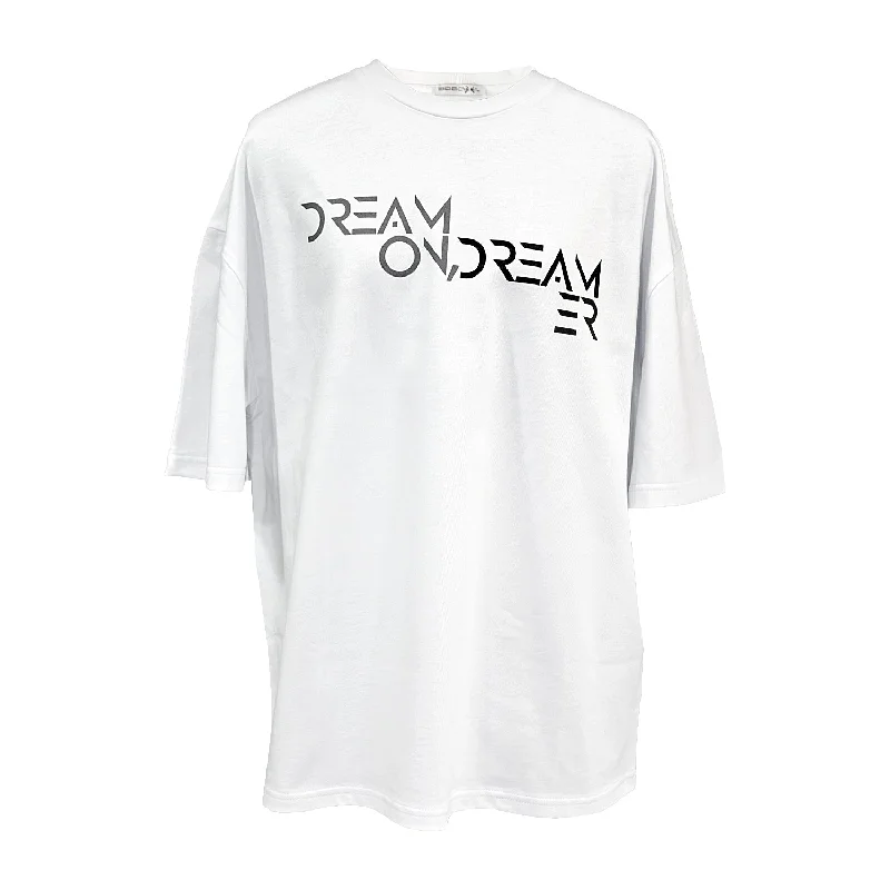 T-Shirt "Dream on Dreamer" Jersey Fabric Tulle Fabric Batik Fabric