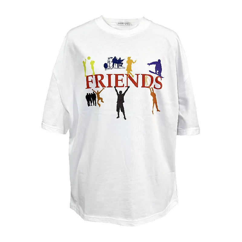 T-Shirt "Friends" Sequined Glittery Shiny