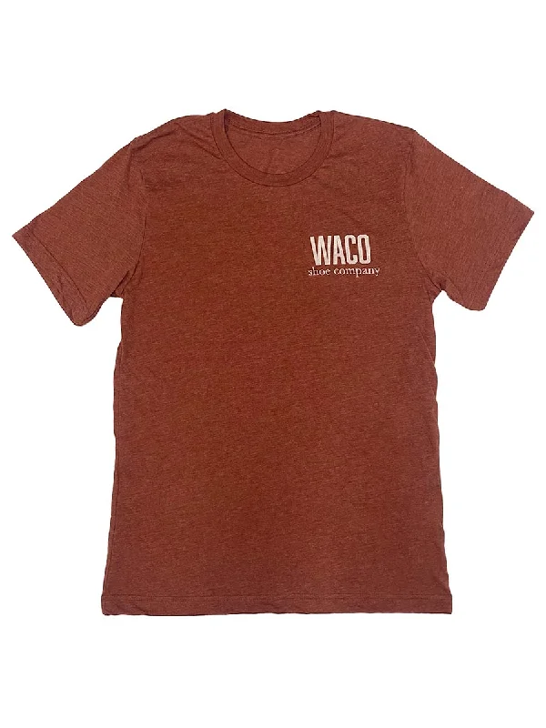 Waco Shoe Company Unisex T-Shirt Terry Blend Velvet Blend Canvas Blend