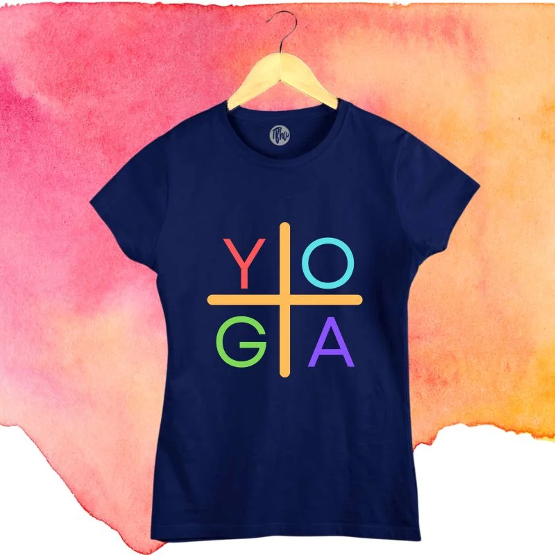 YOGA T-Shirt for Women Modern Contemporary Chic