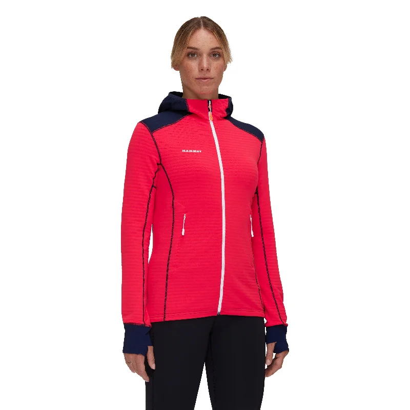 Mammut Women's Taiss Light ML Hooded Jacket Insulated Jacket Fitted Jacket Loose Jacket