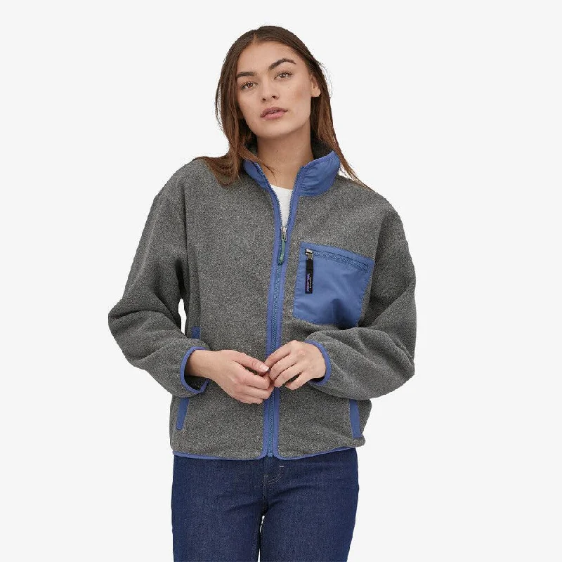 Patagonia Women's Synchilla Jacket Mesh Jacket Canvas Jacket Denim Jacket