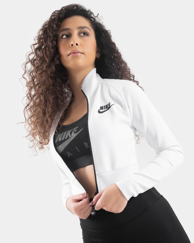 CROPPED WHITE JACKET NIKE Insulated Jacket Fitted Jacket Loose Jacket