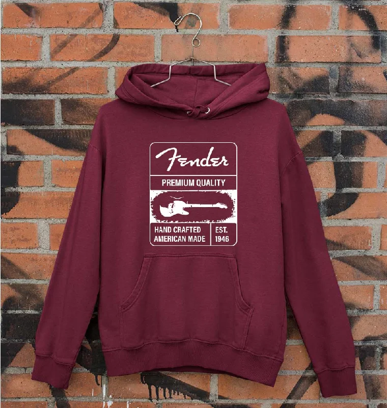 Fender Unisex Hoodie for Men/Women Hoodie with Elastic Waist Stretchable Comfortable