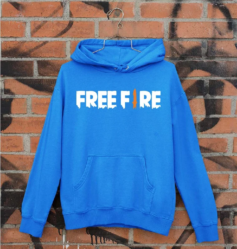 free fire Unisex Hoodie for Men/Women Hoodie with Pocket Utility Practical