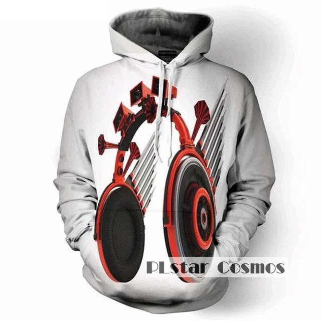 Headphone Hoodie Hoodie with Mesh Breathable Sporty