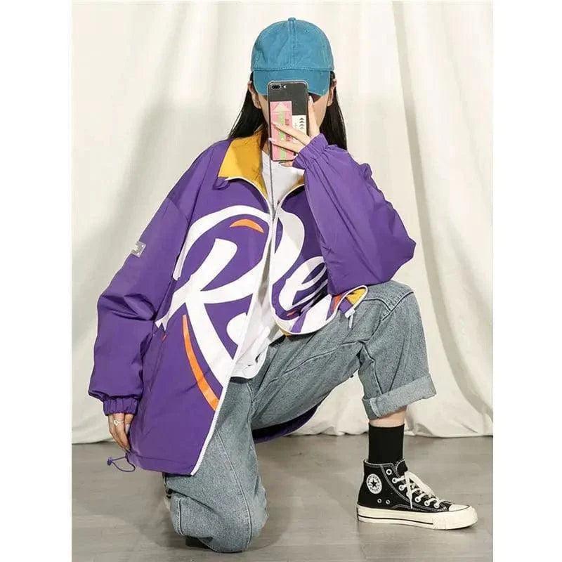 Monogrammed baseball jacket Elasticated Jacket Padded Jacket Insulated Jacket