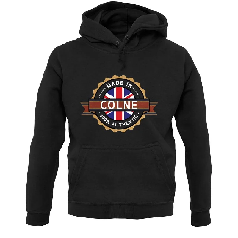 Made In Colne 100% Authentic Unisex Hoodie Hoodie with Drawcord Adjustable Secure