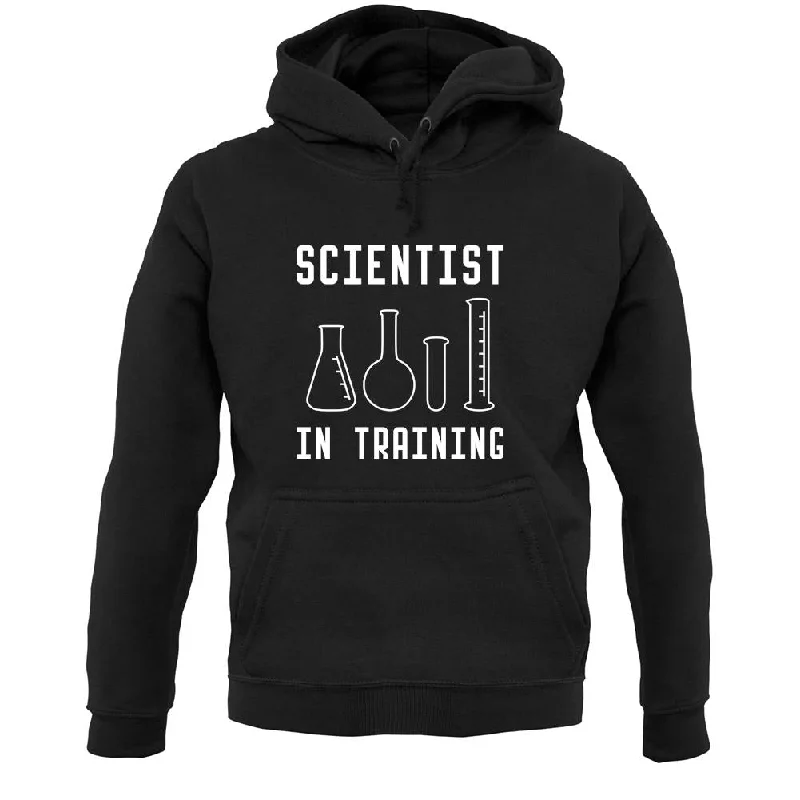 Scientist In Training Unisex Hoodie Hoodie with Back Slit Movement Comfort