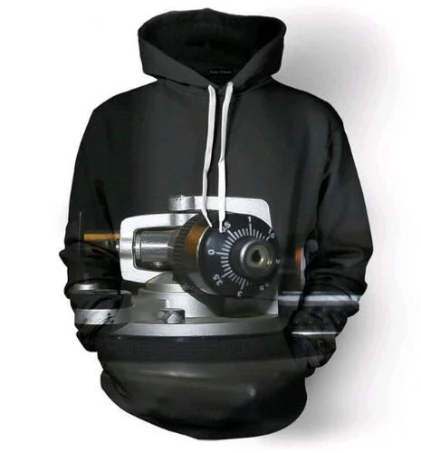 Sound Engineer Lover Hoodie Hoodie with Puffed Sleeves Voluminous Trendy