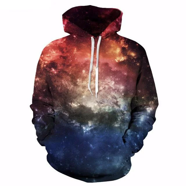 Star Cloud Hoodie Hooded Sweatshirt Casual Wear Street Style