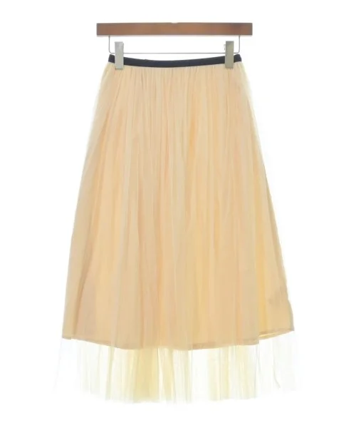 CAROLINA GLASER Long/Maxi length skirts linen skirt light