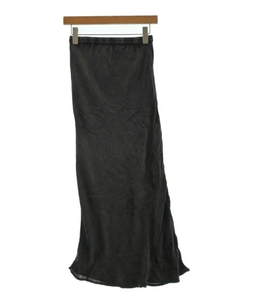 MES DEMOISELLES... Long/Maxi length skirts satin skirt smooth