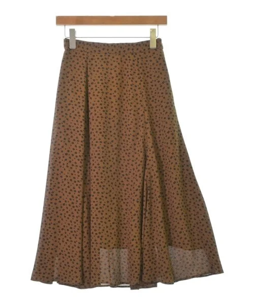 UNITED ARROWS Style for Living Long/Maxi length skirts corduroy skirt textured