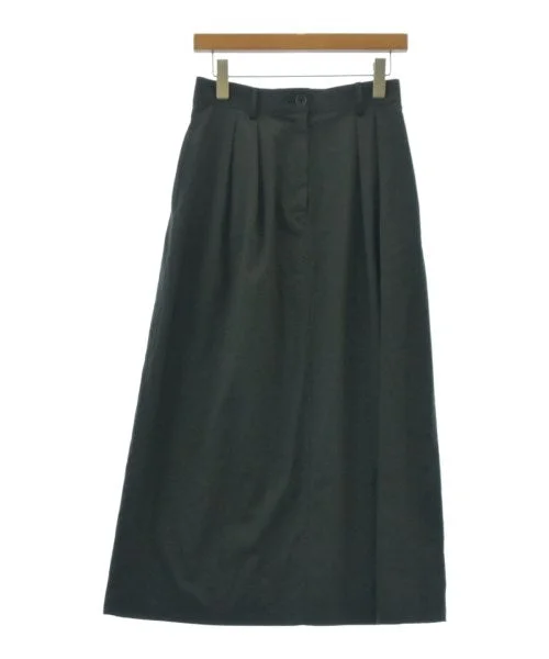 DES PRES Long/Maxi length skirts leather skirt sleek