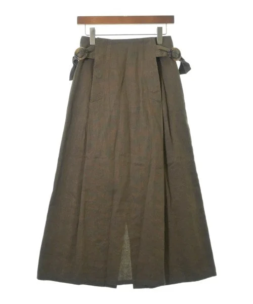 Uhr Long/Maxi length skirts cashmere skirt plush