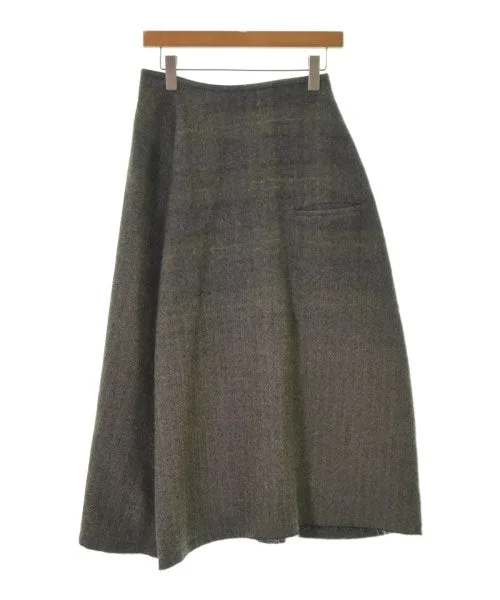 YOHJI YAMAMOTO Long/Maxi length skirts denim skirt durable