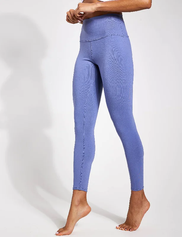 7/8 High Waisted Airbrush Legging - Infinity Blue Stylish Athletic Wear Leggings