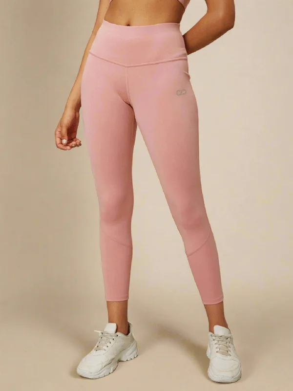 Ath Perform 7/8 High Waist Leggings Light Pink Trendy Ombre Effect Leggings