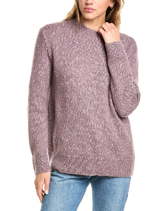 Vince Alpaca, Wool, & Silk-Blend Sweater Soft Cozy Warm