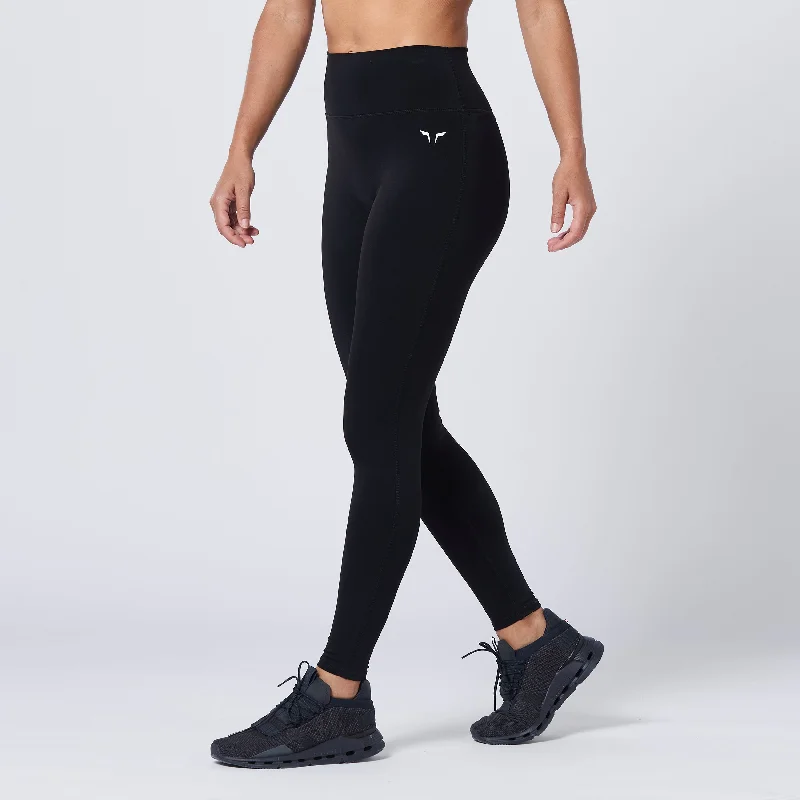 Core Agile ACT Leggings 27" - Black Comfortable Slim Fit Leggings