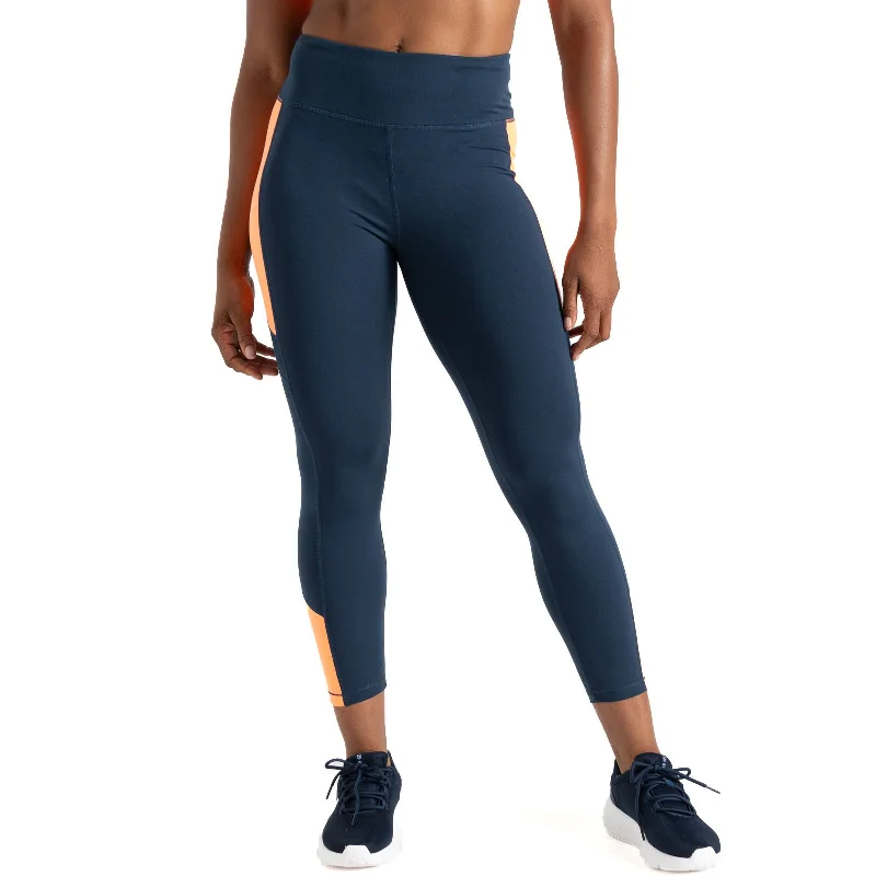 Dare 2b Womens Move II Outdoor Fitness Gym Leggings - Moonlight Denim Stylish Winter-Ready Leggings