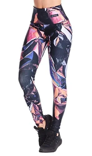 Drakon Leggings Women´s Activewear Workout Pants Printed Compression Pants Yoga Tights Stylish Colorful Activewear Leggings