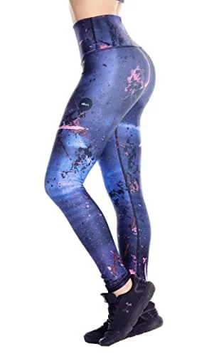 Drakon Leggings Women´s Activewear Workout Pants Printed Compression Pants Yoga Tights Comfortable Cold Weather Leggings