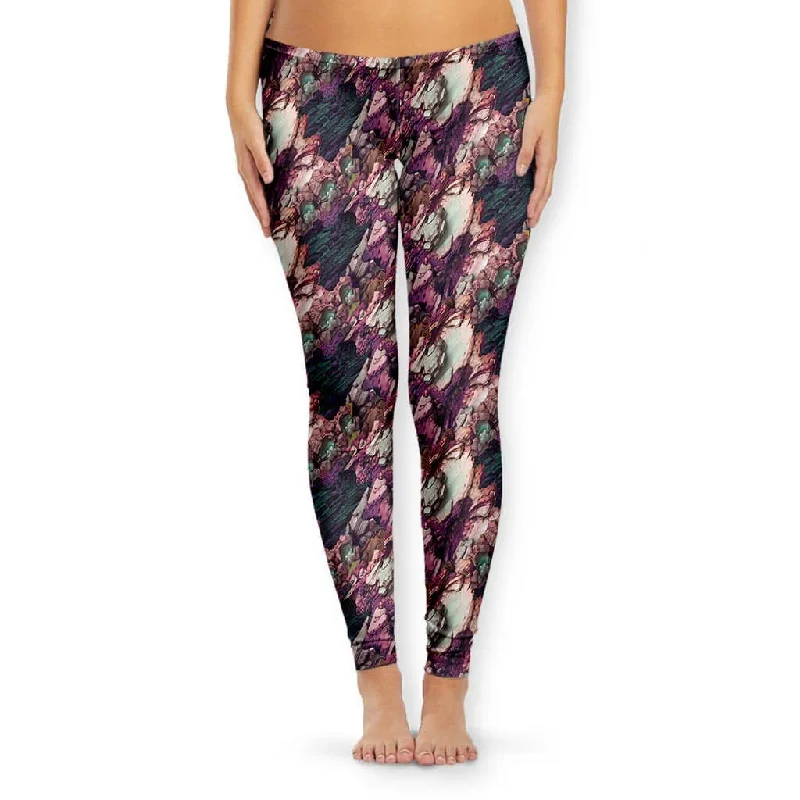 Efflorescent Women's Leggings Trendy Minimalist Leggings