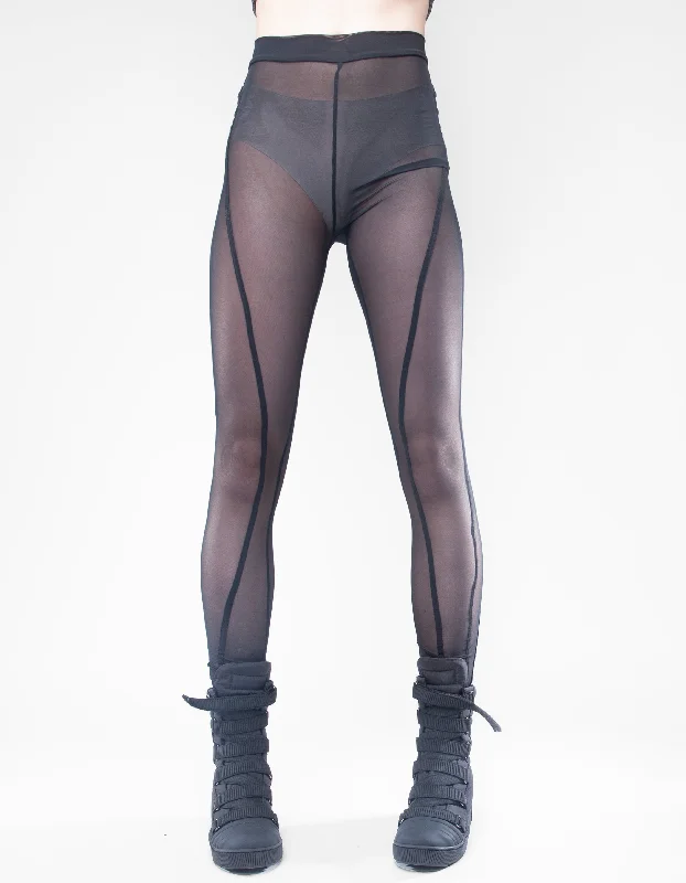 LEGGINGS NET LINE Elegant Satin Finish Leggings