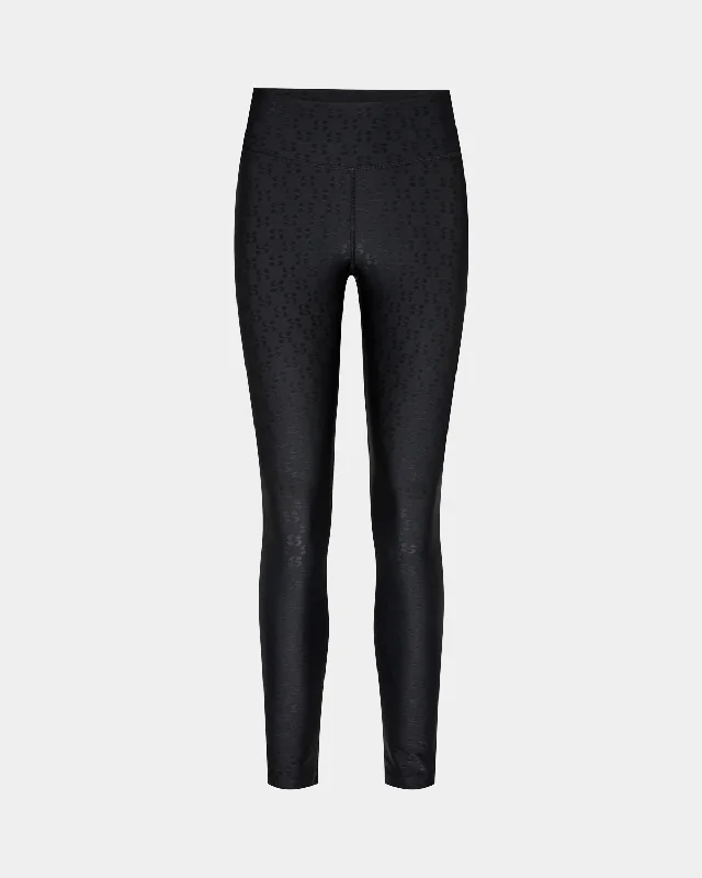 Leggings - Black Fashionable Minimal Active Leggings