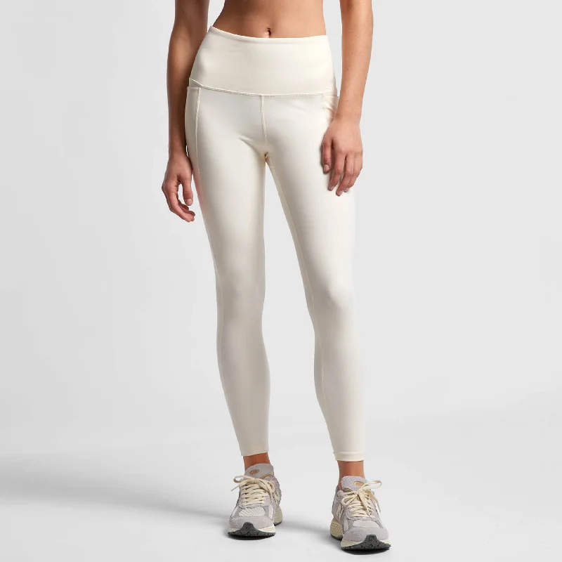 Slate Leggings - Cream Stylish Ankle-Length Leggings