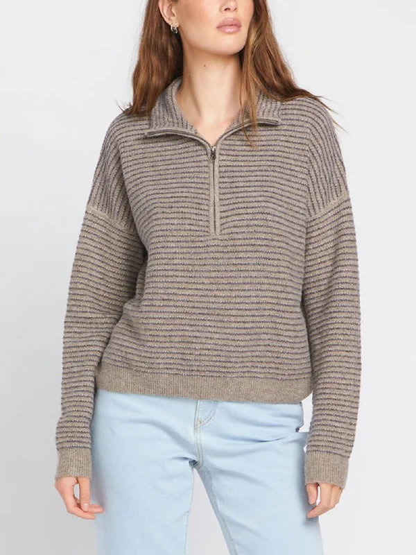 Sun Of Sand Sweater Mesh Sweater Canvas Denim