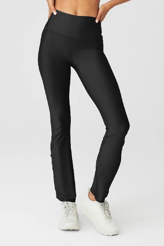 Airlift High-Waist 7/8 Game Changer Legging - Black Comfortable Sports Performance Tights