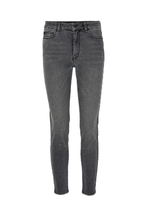 Alexa Jeans Wash Rocking Black - Black Stylish High-Waisted Denim