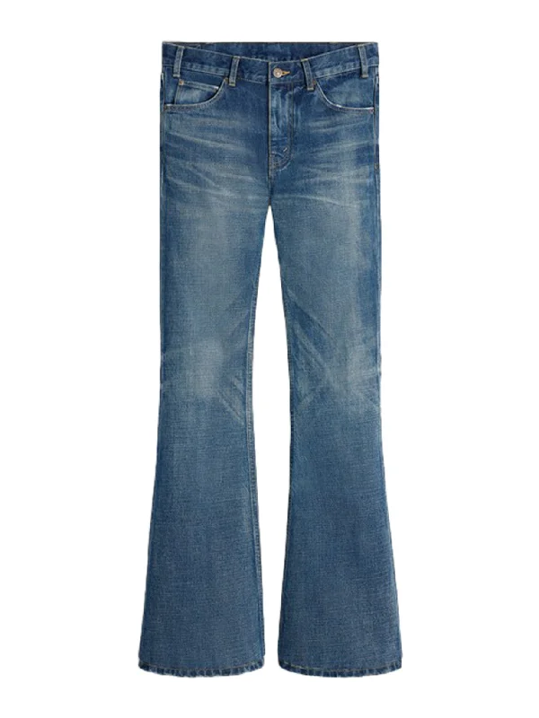 MARCO JEANS IN DENIM WITH DARK UNION WASH Casual High-Waisted Bootcut Jeans