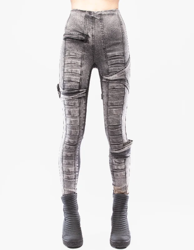 JEANS LEVELS BRIGHT Comfortable Faded High-Rise Jeans