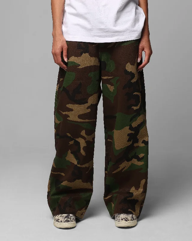 Loiter Collateral Baggy Jeans Woodland Camo Classic Black Denim Jeans