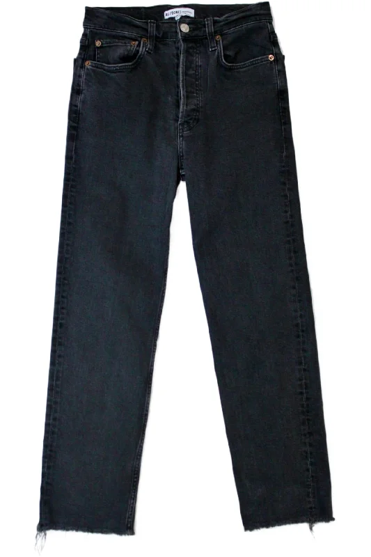 Re/Done Originals - Straight Jeans Casual Bootcut Ripped Jeans