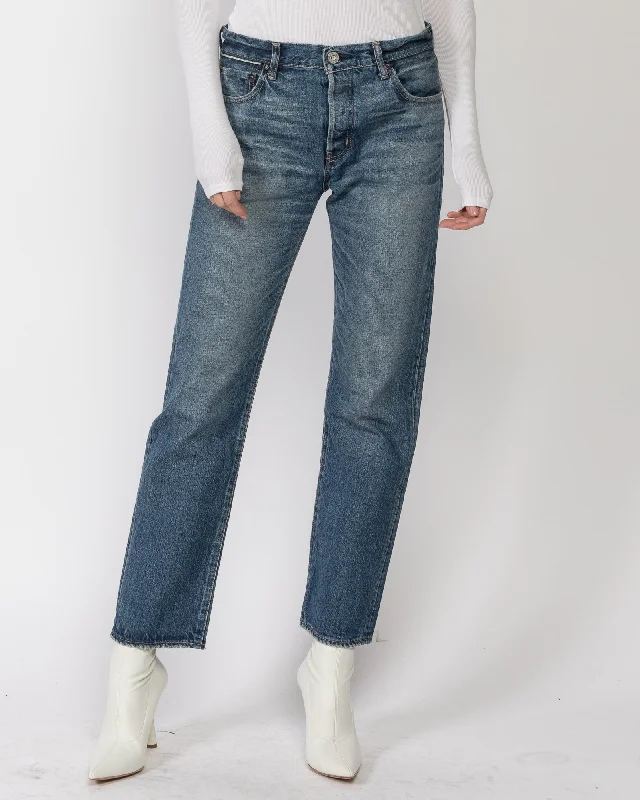 Chateau Straight Jeans Stylish High-Rise Mom Jeans